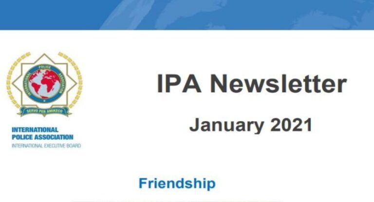 IPA NEWSLETTER JANUARY 2021