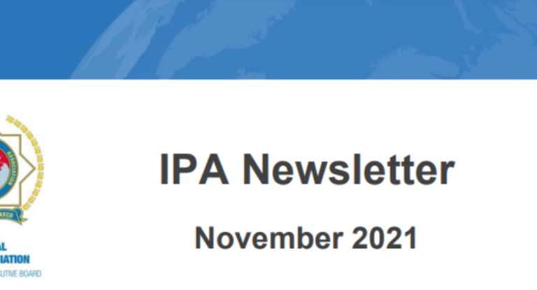 IPA Newsletter November 2021