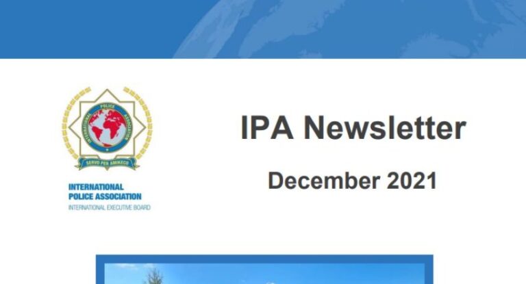 IPA Newsletter – December 2021 edition