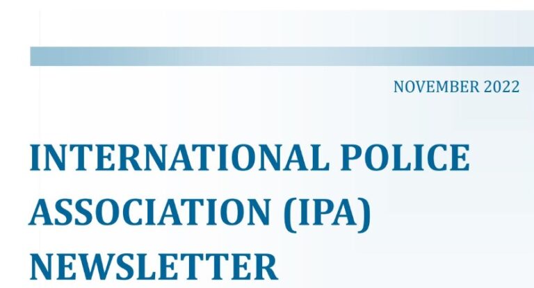 IPA Newsletter – November 2022