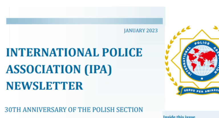 IPA Newsletter – January 2023