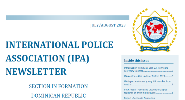 IPA Newsletter July/August 2023