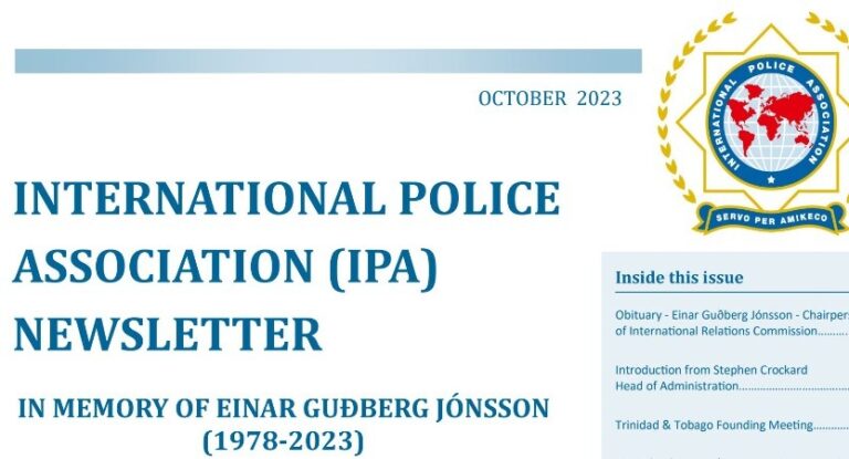 IPA Newsletter October 2023